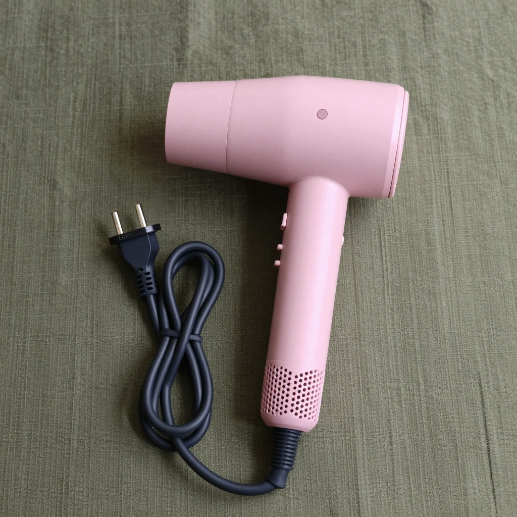 AINA pink dryer with diffuser and concentrator, 110 V edition, illustration of this kind of item